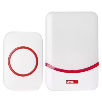 Bezdrátový zvonek na baterie 3xAAA IP44